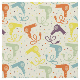 Retro Colors Haartrockner Entlüfter Gemustert Stoff