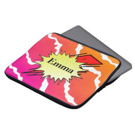 Retro-Comic Laptopschutzhülle