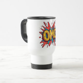 Retro Comic "OMG!" Pop Art Coffee Tasse