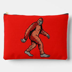 Retro-Comic-Waldkreatur-Pop-Art-Panel Zubehörtasche