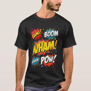 Retro-Comicbuch T-Shirt