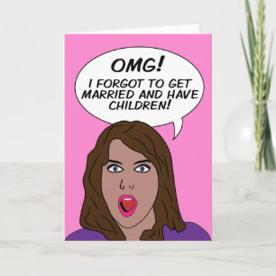 RETRO-COMICEN - leere Grußkarten Karte