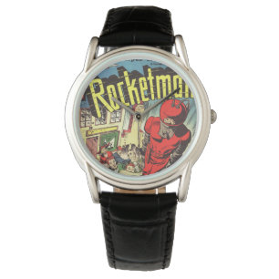 Retro Comicen - Rocketman Armbanduhr