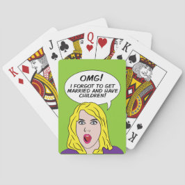 RETRO-COMICEN spielen Karten Spielkarten