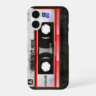 Retro-Compact-Audiokassette | DJ Best Gifts iPhone 16 Hülle