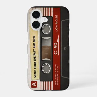 Retro-Compact-Audiokassette | DJ Best Gifts iPhone 16 Hülle