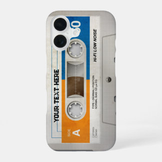 Retro-Compact-Audiokassette | DJ Best Gifts iPhone 16 Hülle