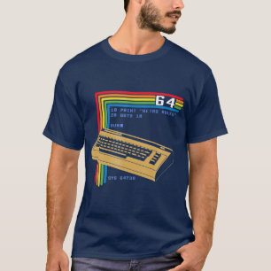 Retro-Computer C64 T-Shirt