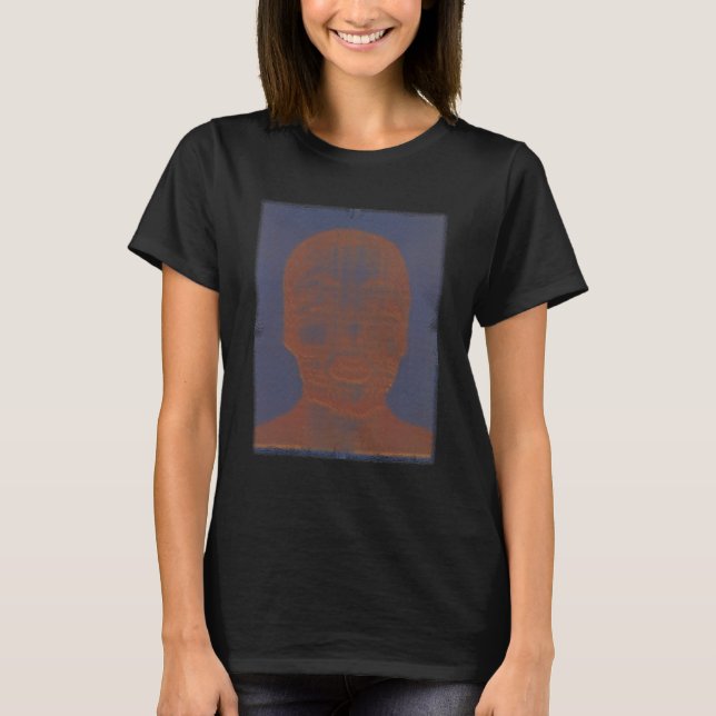 Retro-Computer-Design-Cyber-Glitch-Shirt T-Shirt (Vorderseite)