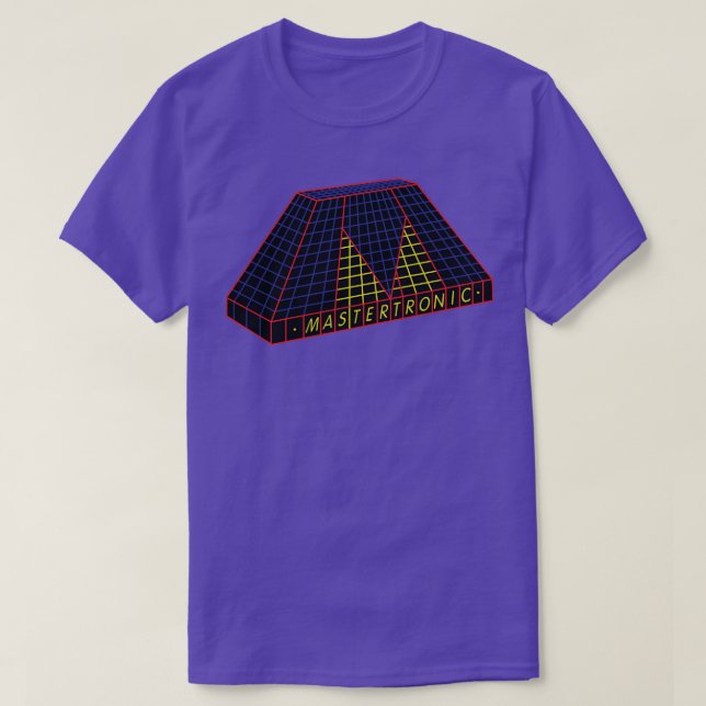 Retro Computerspiele Mastertronic T-Shirt (Design vorne)