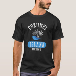 Retro Cool Cozumel Original Mexiko Strände Neuheit T-Shirt