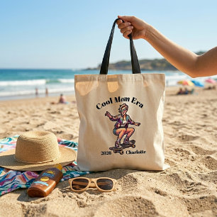 Retro Cool Mom Era Einkaufstasche: Benutzerdefinie Tragetasche