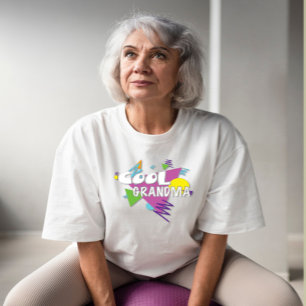 Retro Cool Oma Damen T-Shirt