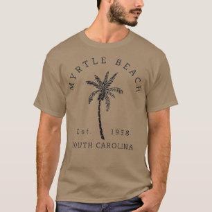 Retro Cool Original Myrtle Beach SC Palm Tree T-Shirt