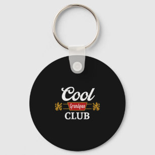 Retro Coole Opa Club Familien-Matching Vatertag Schlüsselanhänger