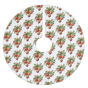 Retro Coole Weihnachtsbaumdekoration Muster Polyester Weihnachtsbaumdecke