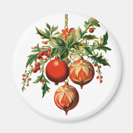 Retro Coole Weihnachtsbaumdekorationen Magnet