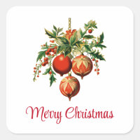 Retro Coole Weihnachtsbaumdekorationen