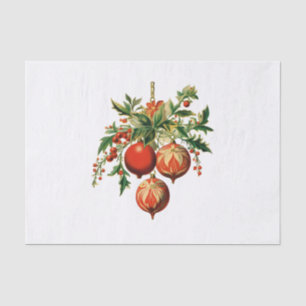 Retro Coole Weihnachtsbaumdekorationen Seidenpapier