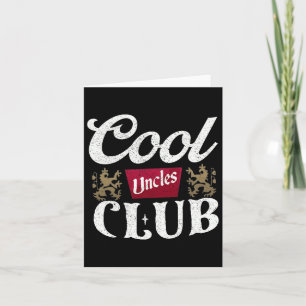 Retro Cooler Onkel Club Bester Onkel überhaupt Lus Karte