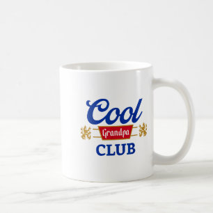 Retro Cooler Opa Club Familienpassende Vater-Tags- Kaffeetasse