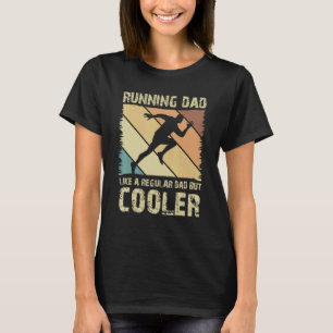 Retro Cooler Vatermarathoner Marathon Runner T-Shirt