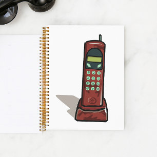 Retro Cordless Phone Vintag 90er Planer