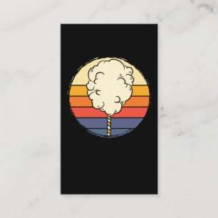 Retro Cotton Candy Karneval Girls Visitenkarte