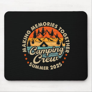 Retro Cousin Crew 2025 Camping Cousins Sommer 2025 Mousepad