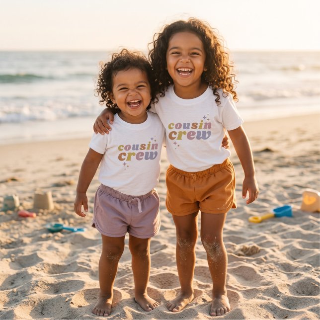 Retro-Cousin-Crew | Kids Baby Strampler (Von Creator hochgeladen)