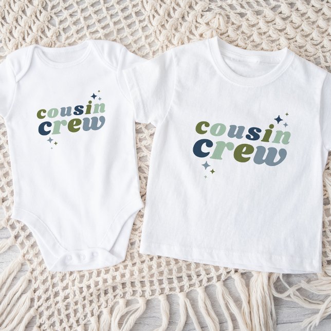 Retro-Cousin-Crew | Kids Baby Strampler (Von Creator hochgeladen)