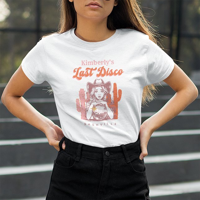 Retro Cowgirl T-Shirt (Von Creator hochgeladen)