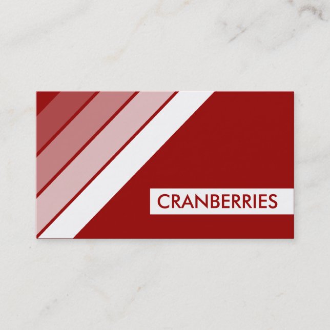 Retro CRANBERRIES Visitenkarte (Vorderseite)