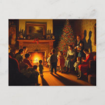 Retro Creepy Christmas Horror