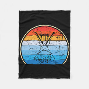 Retro Cricket Fleecedecke