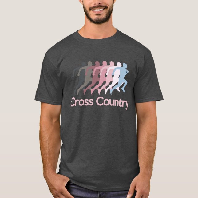 Retro Cross Country T-Shirt (Vorderseite)