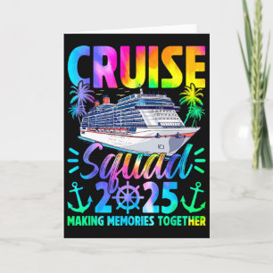 Retro Cruise Squad 2025 Gemeinsam Erinnerungen sch Karte