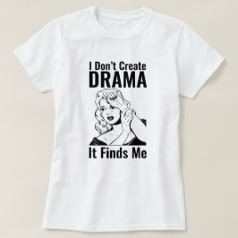 Retro Cry Drama T - Shirt
