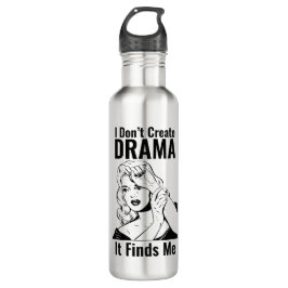 Retro Cry Frauen Drama Wasser Flasche Edelstahlflasche