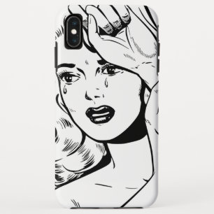 Retro Cry Frauengehäuse Telefon Case-Mate iPhone Hülle