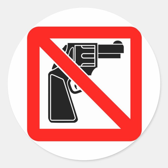 Retro-CSGV-Logo Runder Aufkleber (Vorderseite)