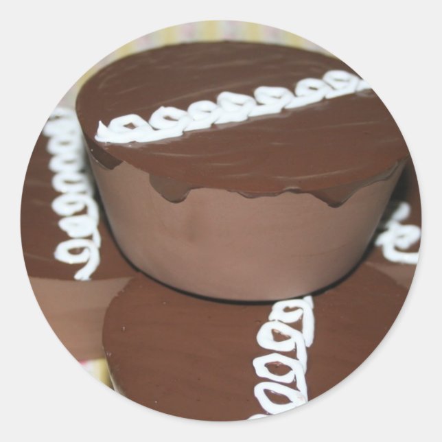 Retro Cupcakes Stickers (Vorderseite)