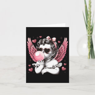 Retro Cupid Valentinstag Niedlicher Vintager Cupid Karte