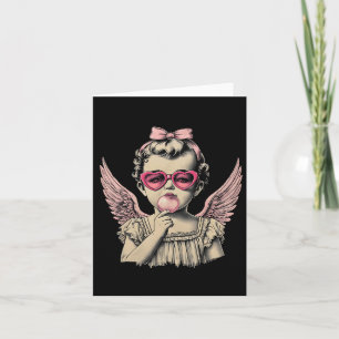 Retro Cupid Valentinstag Niedlicher Vintager Cupid Karte