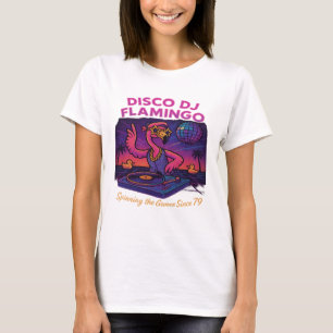 Retro Cyberpunk Giraffe - Neon Street Samurai Vibe T-Shirt