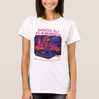 Retro Cyberpunk Giraffe - Neon Street Samurai Vibe T-Shirt