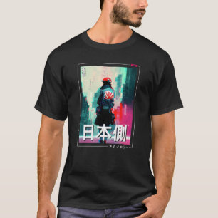Retro Cyberpunks Tokio Indie Lofi Japan Ästhetik  T-Shirt