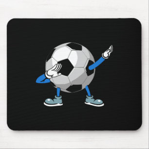 Retro Dabbing Fußball Ll für Jungen, Männer und Sp Mousepad