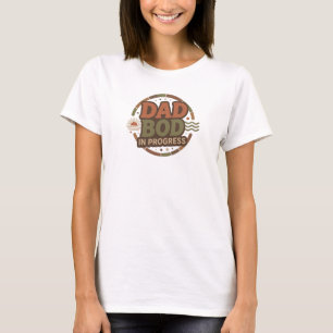 Retro-DAD-BOG-Fortschritt Fashion-Print T-Shirt