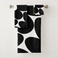 Retro Daisy Blume in Schwarz und Weiß #1 #floral 